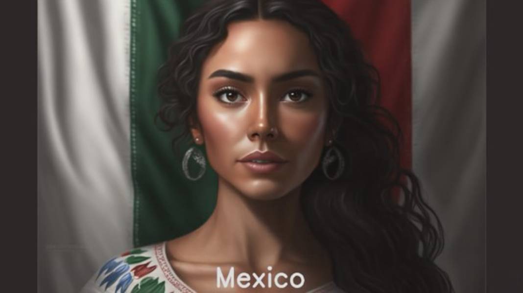 Yapay zekaya "Ülkeler güzel kadınlar olsaydı nasıl görünürlerdi?" diye sordular; işte sonuç! 8